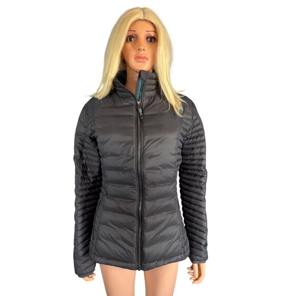 Kuhl Spyfire Jacket Thermal  800 goose down W's L Gray Puffer MSRP$259 - Picture 13 of 17